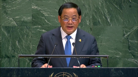 Lao People's Democratic Republic - Prime Minister Addresses General Debate, 80th Session
