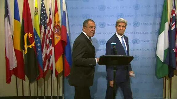 Russia and US Brief Media on Middle East