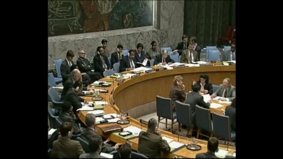3599th Meeting of Security Council: Middle East
