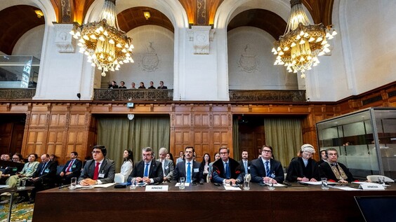 THE HAGUE – The International Court of Justice (ICJ) holds public hearings in the case Azerbaijan v. Armenia - first round of oral argument of Armenia