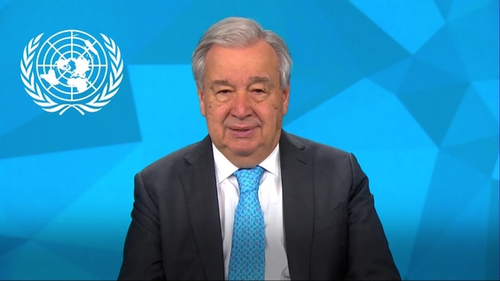António Guterres (Secretario General) con motivo del Día Internacional de la Democracia 2025