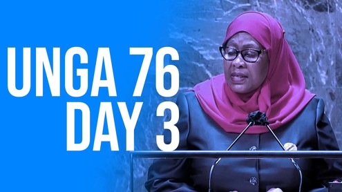 Leaders address security issues, including climate, at UN