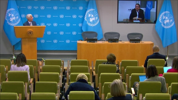 Bruno Lemarquis (MONUSCO) on the situation in the DRC - Press Conference