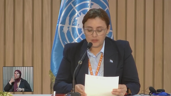 Press Conference: The Commitment of the SICA Region to the Implementation of the New Urban Agenda (World Urban Forum 12th Session)