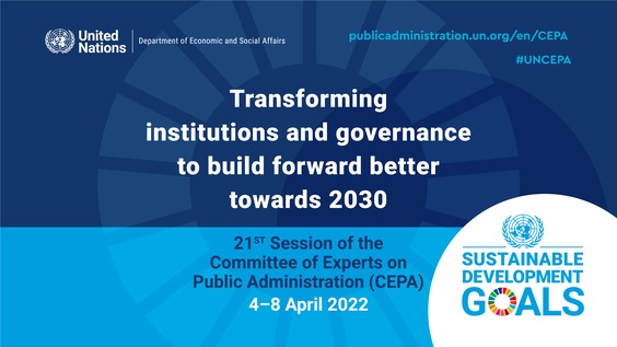 (2nd meeting) Committee of Experts on Public Administration, 21st session