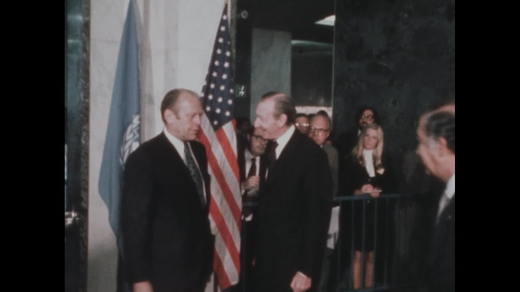 US President Visits UN Headquarters