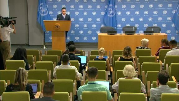 Permanent Representative of Venezuela Briefs Press