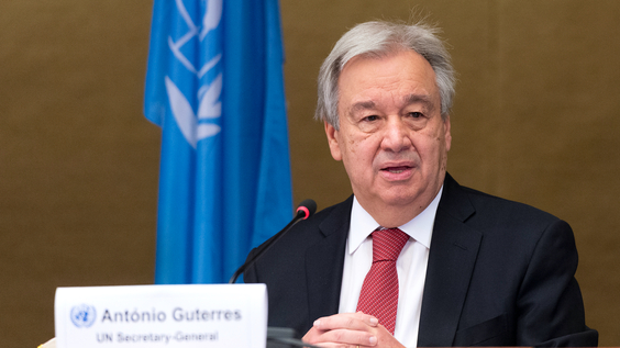 Press Conference: António Guterres (UN Secretary-General) at the end of his solidarity visit to Lebanon