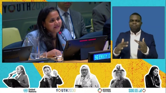 2023 ECOSOC Youth Forum -  Closing Session