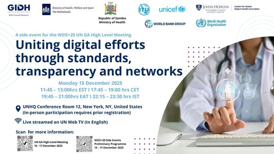 Uniting Digital efforts through standards, transparency and networks