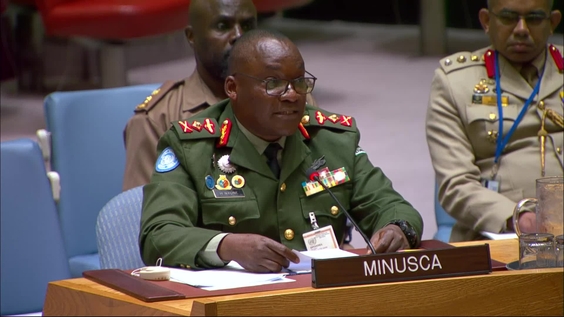 Lieutenant General Humphrey Nyone (MINUSCA) on UN Peacekeeping operations - Security Council, 10137th meeting