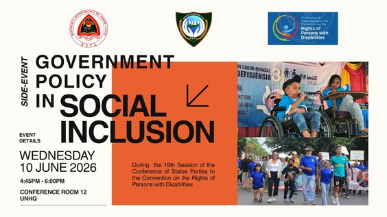 Government Policy in Social Inclusion