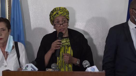 Haiti: UN Deputy Secretary-General Amina Mohammed says latest crisis an opportunity for Haitians to start anew