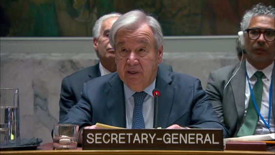 António Guterres (UN Secretary-General) on advancing political solutions in the Middle East: mediation and dialogue for a lasting peace - Security Council, 10169th meeting