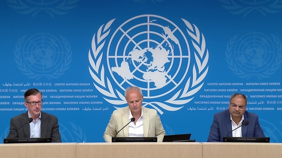 Geneva Press Briefing: WHO, WIPO, GIGA/UNICEF, UHCR, IFRC, OHCHR