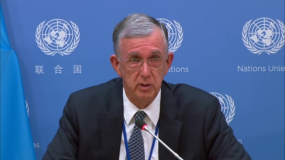 Press Conference: Ambassador Sérgio França Danese (Brazil) and President of the Security Council for the month of October on the programme of work of the Security Council in October 2023