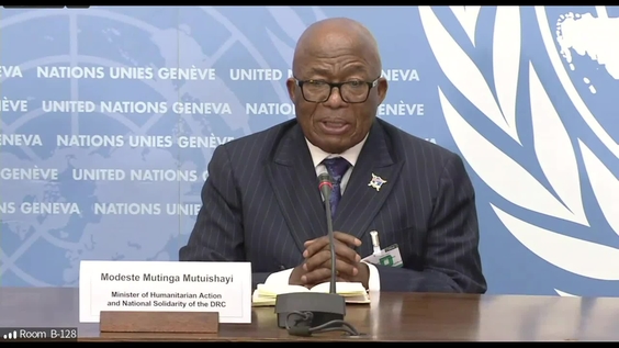 OCHA - Press Conference: Update on the humanitarian situation in the Democratic Republic of the Congo (DRC)
