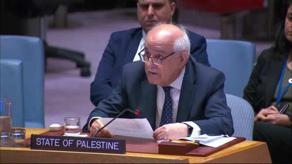 The situation in the Middle East, including the Palestinian question - Security Council, 10186th meeting