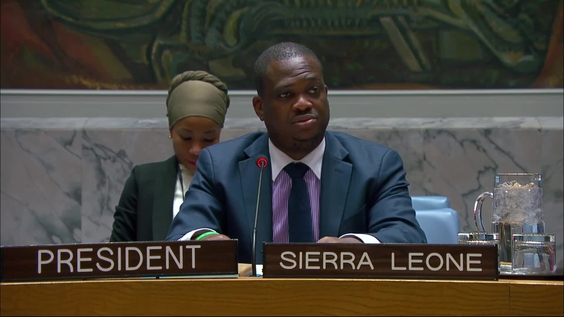 (Resumed) Conflict-related food insecurity: Framing the global dialogue: addressing food insecurity as a driver of conflict and ensuring food security for sustainable peace - Security Council, 10045th meeting