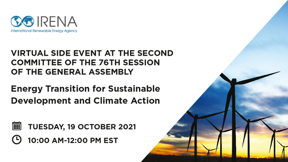 Energy Transition for Sustainable Development and Climate - Second Committee, 18th meeting - General Assembly, 76th session