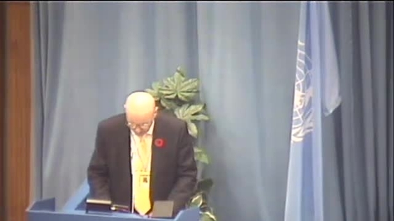 Mark Bailey (Canada), 5th plenary meeting