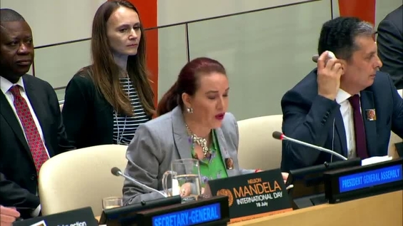 General Assembly: Annual Observance of the  Nelson Mandela International Day (Informal meeting)