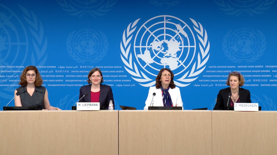UN Geneva Press Briefing: ILO, UNHCR, IFRC, WHO, OHCHR, UNECE
