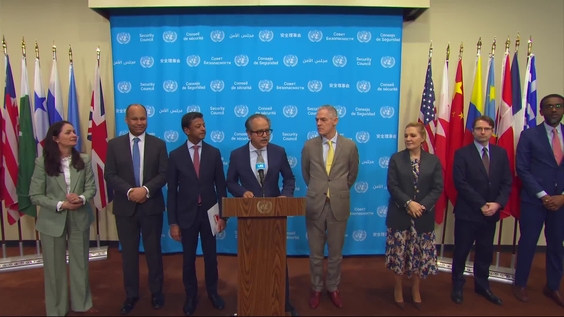 Joint Stakeout on the Situation in the Middle East including the Palestinian Question - Security Council Media Stakeout