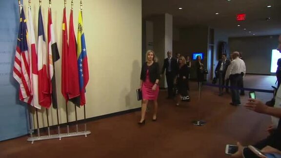 EU High Representative Briefs Press on EU3+3 Ministerial Meeting with Iran