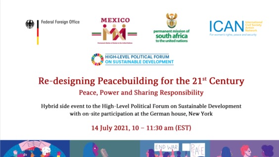 Re-designing Peacebuilding for the 21st Century - Peace, Power and Sharing Responsibility