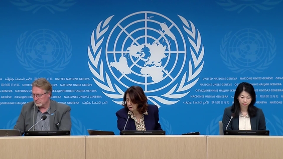 UN Geneva Press Briefing: WHO, UNHCR, FAO, WFP, UN WOMEN