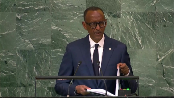 Rwanda - President Addresses General Debate, 77th Session | UN Web TV