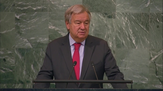António Guterres (UN Secretary-General) to the General Assembly on Pakistan floods 