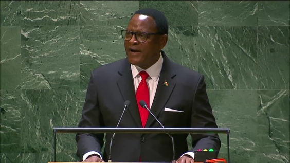 Malawi - President Addresses General Debate, 78th Session