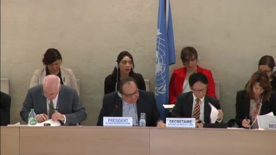 A/HRC/34/L.26/Rev.1 Vote Item:3 - 57th Meeting, 34th Regular Session Human Rights Council