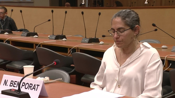 Testimony by Neta Ben Porat (Day 1) - Public Hearings - Commission of ...