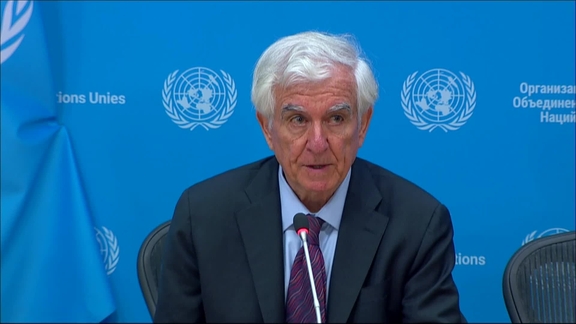 William O'Neill (Designated Expert of the High Commissioner for Human Rights) on the situation of Human Rights in Haiti - Press Conference