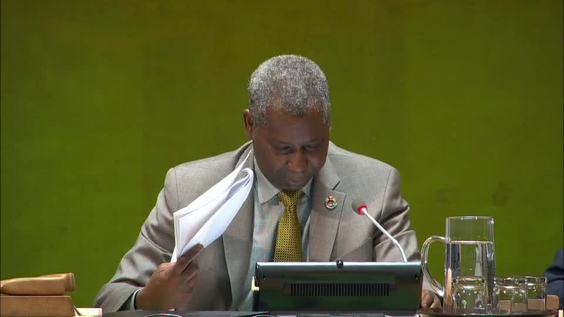 António Guterres (UN Secretary-General) on the High-level plenary meeting of the General Assembly - 74th session