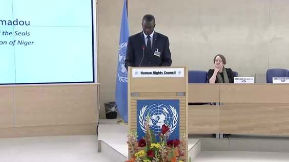 Niger, High-Level Segment - 7th Meeting, 28th Regular Session Human Rights Council