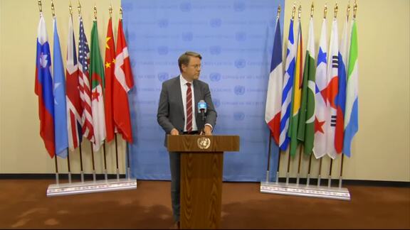 Joint stakeout on Russia, Ukraine and multilateralism - Security Council Media Stakeout