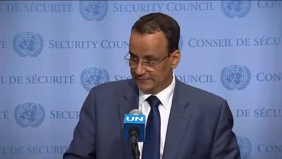 UN Envoy for Yemen Speaks to Press