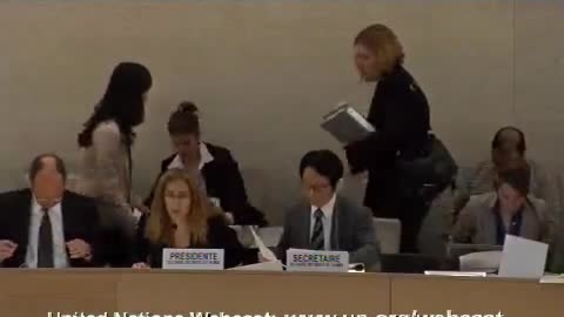 54th Meeting 19th Session of the Human Rights Council
