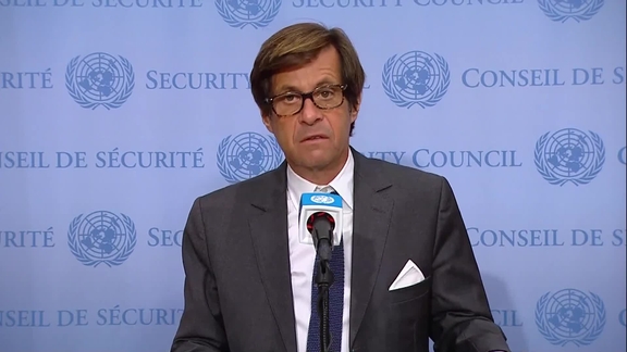 Nicolas de Rivière (France) on the situation in Central African Republic - Security Council Media Stakeout