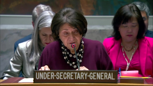 Rosemary DiCarlo (DPPA) on threats to international peace and security - Security Council, 9537th meeting