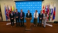 Olegs Ilgis (Latvia) on behalf of others on the situation in Georgia - Joint Security Council Media Stakeout