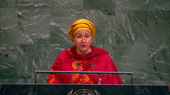 Amina J. Mohammed (UN Deputy Secretary-General) on the General Assembly: High-Level Meeting on HIV/AIDS - 90th plenary meeting, 80th session