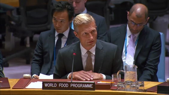 Carl Skau (WFP) on Food under fire - Security Council, 10213th meeting