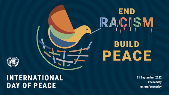 International Day of Peace Youth Observance - Theme: End racism. Build peace.