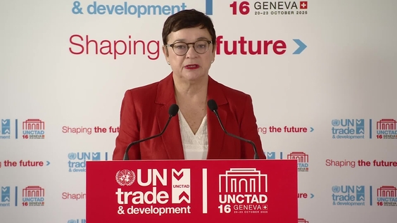 UNCTAD16 - Media Stakeout