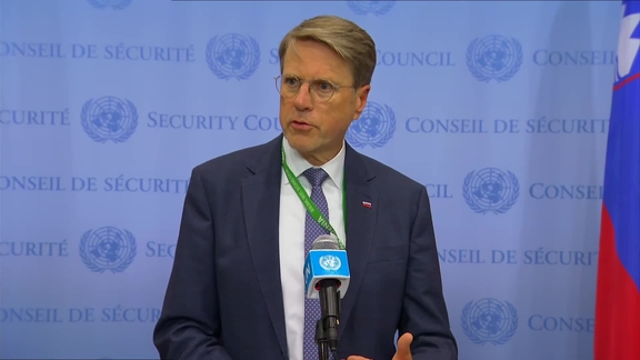 Samuel Žbogar (Slovenia) on Sudan - Security Council Media Stakeout